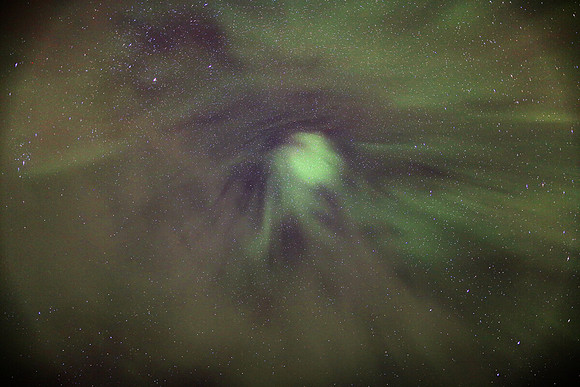 Overhead lights, Alaska