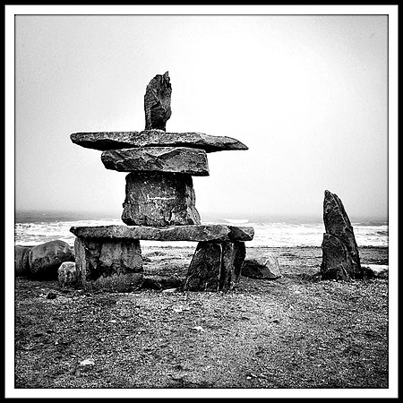 Inukshuk, Churchill, Manitoba