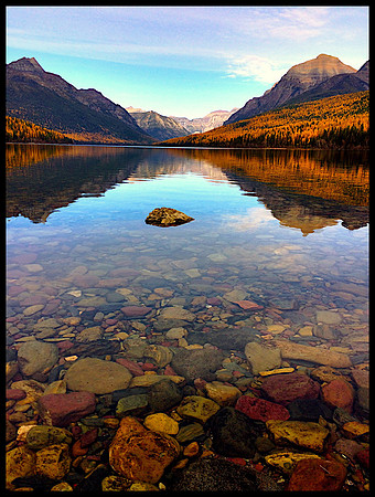 Bowmen Lake, Glacier National Park