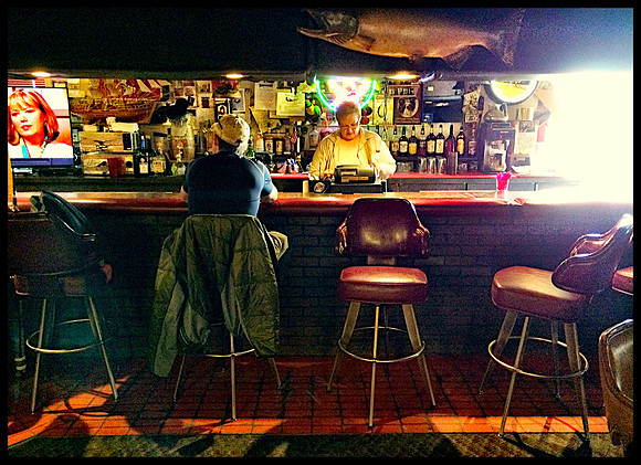 Bar Scene, King Salmon, Alaska
