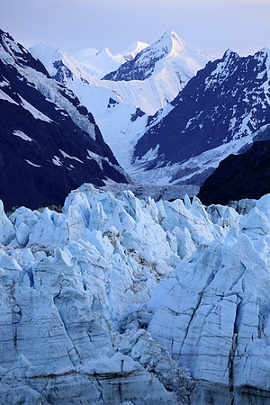 Glacier landscape,Glacier Bay National Park