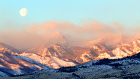 Northern Range Moon Set