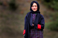 School Girl, Bhutan