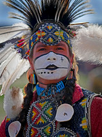 Fancy Dancer Portrait, Browning, Montana
