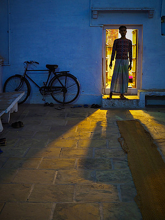 Evening at the Mosque, Varanasi, India
