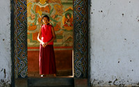 Bhutan Monk