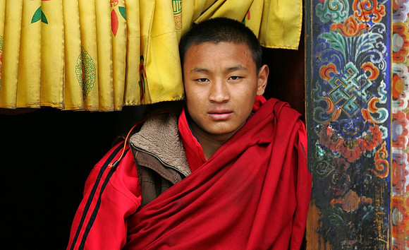 Bhutan Monk 2