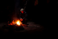 Warming Fire, Scotland