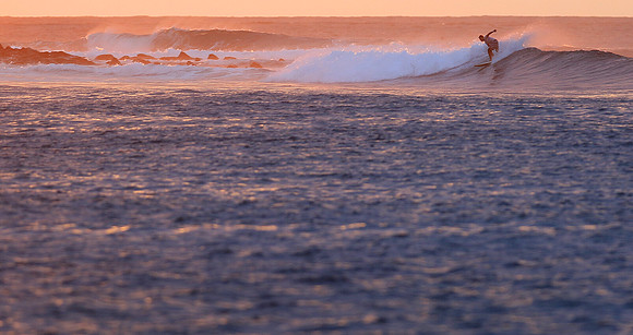 Surfer, San Cristobal Island, Ecuador